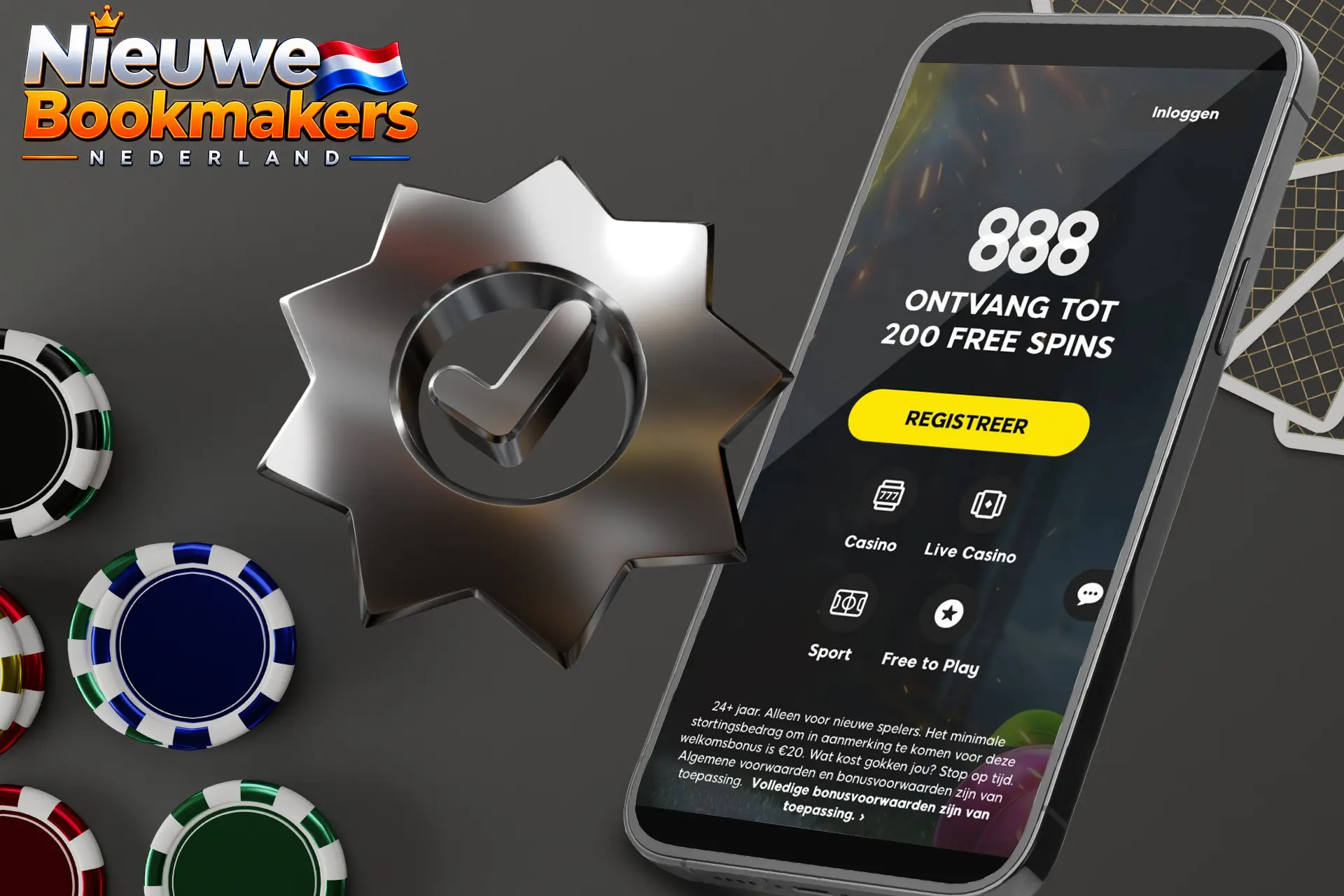 Review van bookmaker 888.nl